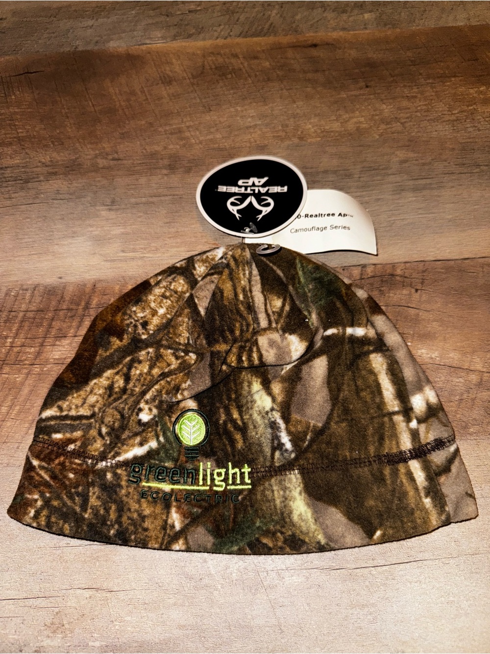 Greenlight Ecologic × Realtree AP™ Camouflage Series fleece beanie